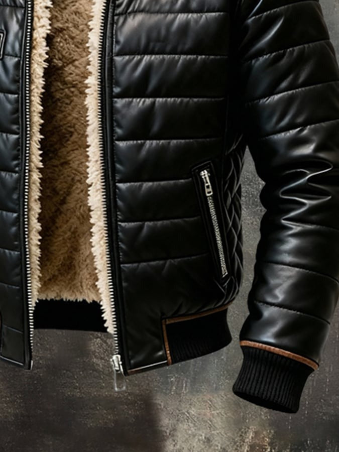 Elegante Jacke mit Stehkragen