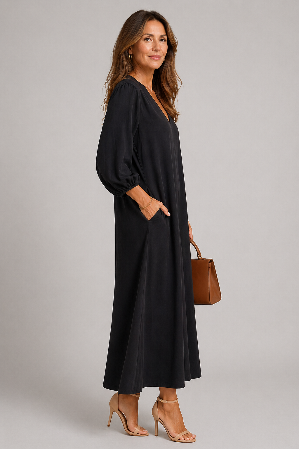 Luna Noir Elegantes Kleid