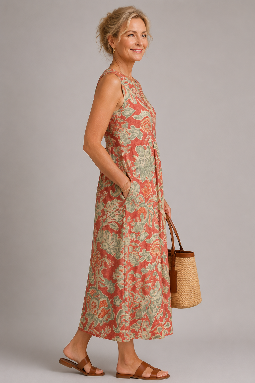 Raya Elegantes Midikleid