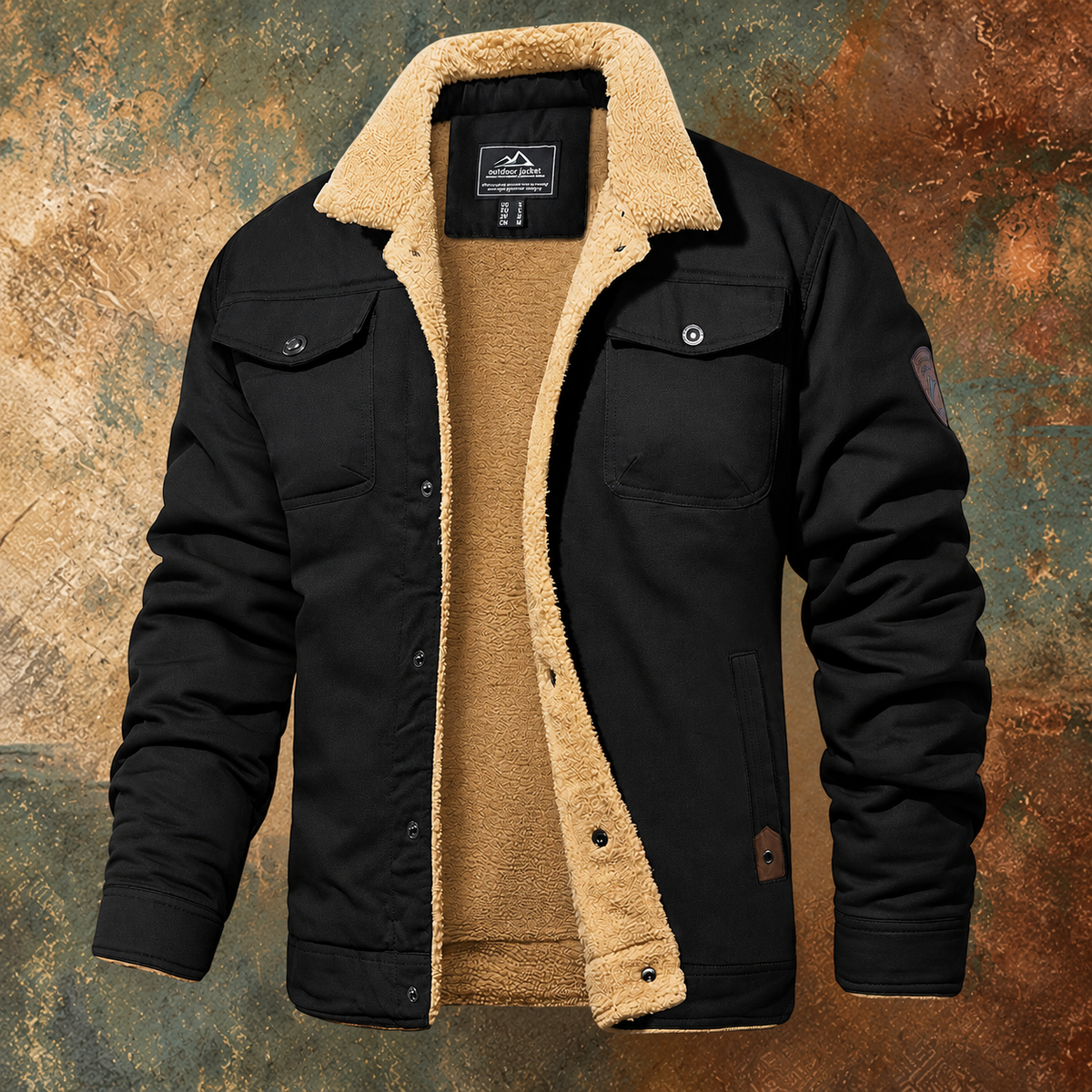 Trendige Herren-Bomberjacke