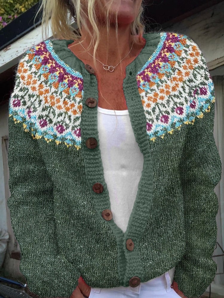 Aleida | Stilvolle Strickjacke