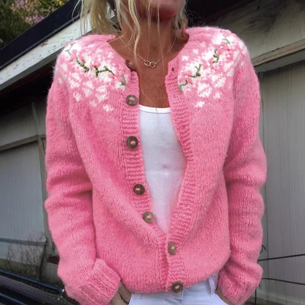 Vivian | Stilvolle Strickjacke