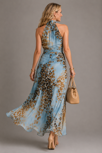 Marit Safari-Kleid – Stilvolles Kleid mit trendigem Safari-Print
