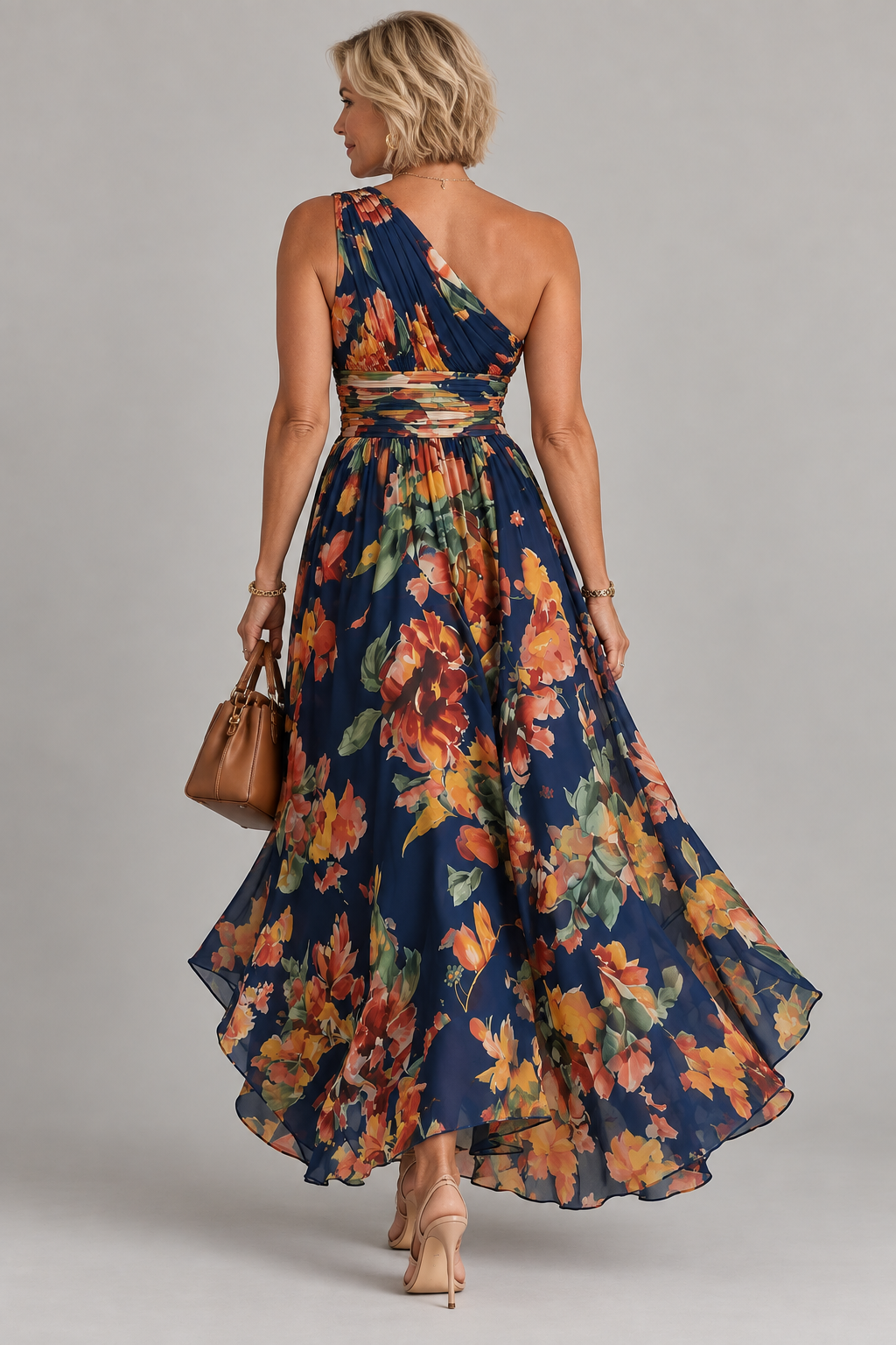Celest Elegantes Blumenkleid