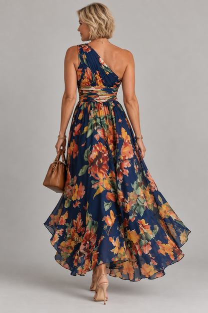 Celest Elegantes Blumenkleid