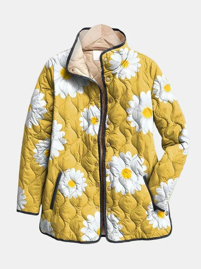 Élise | Blumen-Steppjacke