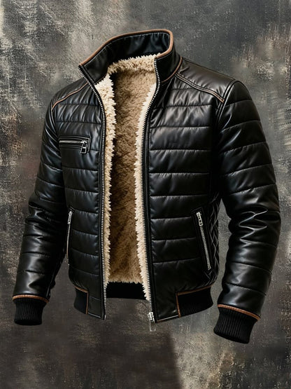 Elegante Jacke mit Stehkragen