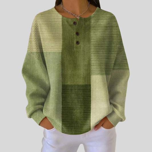 Shelby | Stilvolles Henley-Sweatshirt