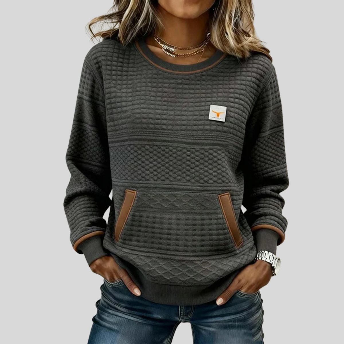 Noelle | Colorblock-Sweatshirt