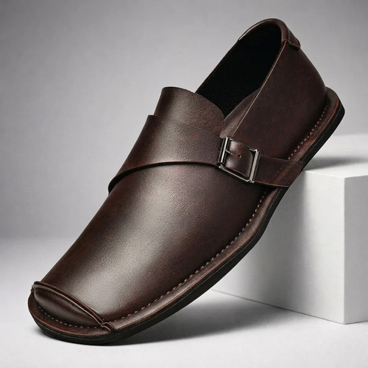 Adelmann | Loafer mit Kreuzriemen