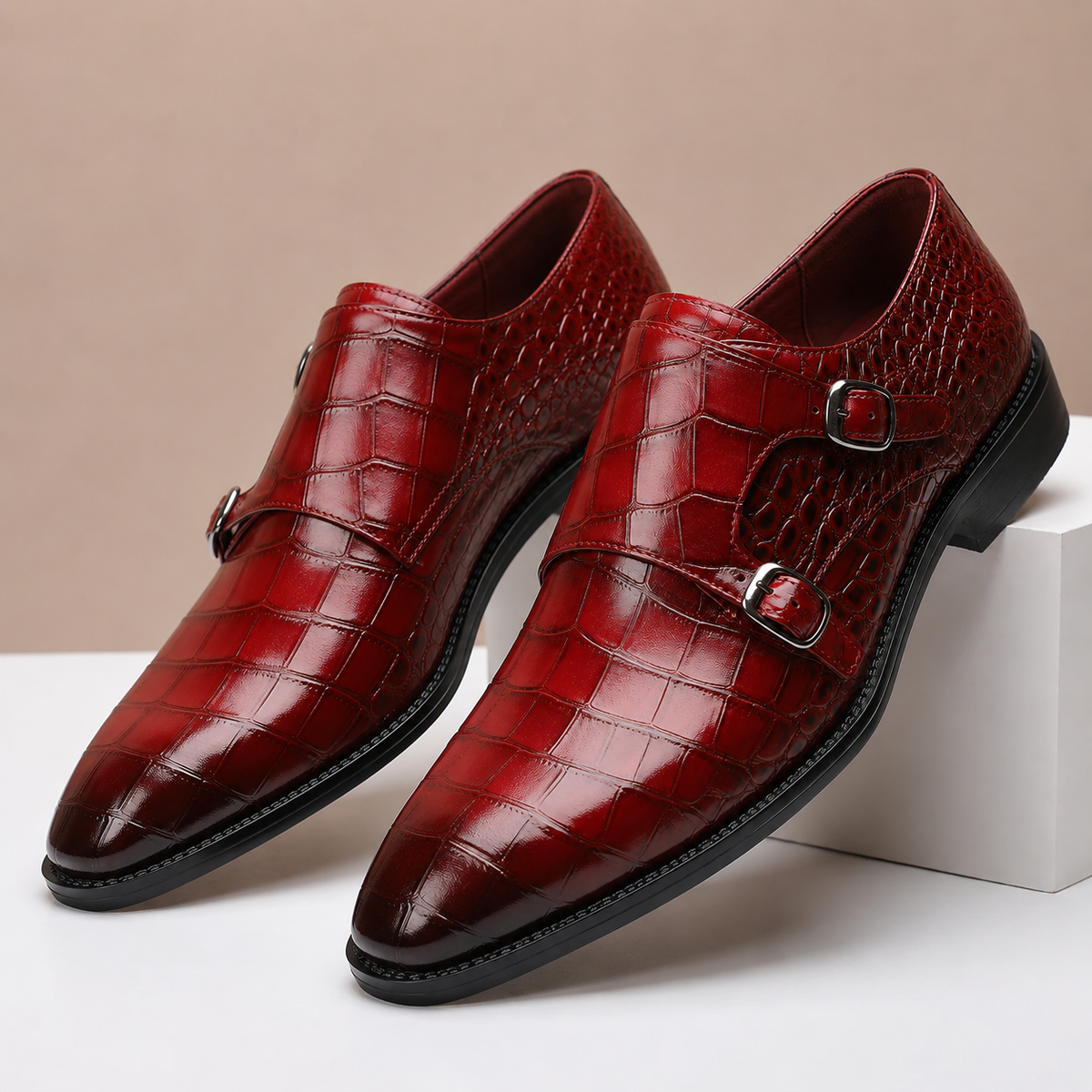 Adelmann | Doppelmonk-Schuhe