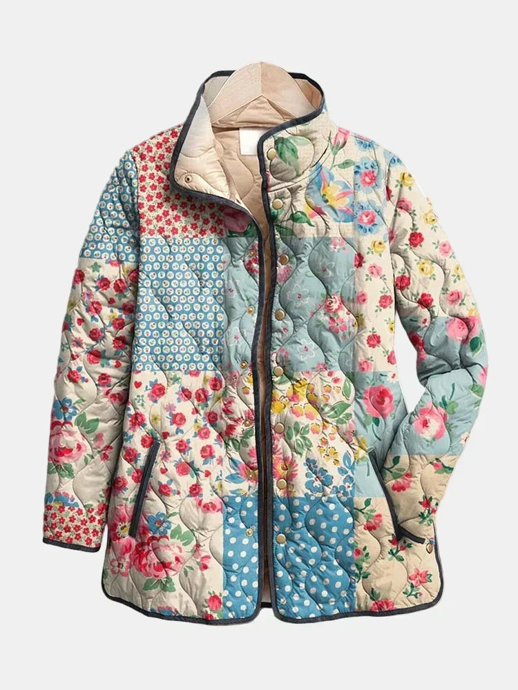 Chloé | Patchwork-Steppjacke