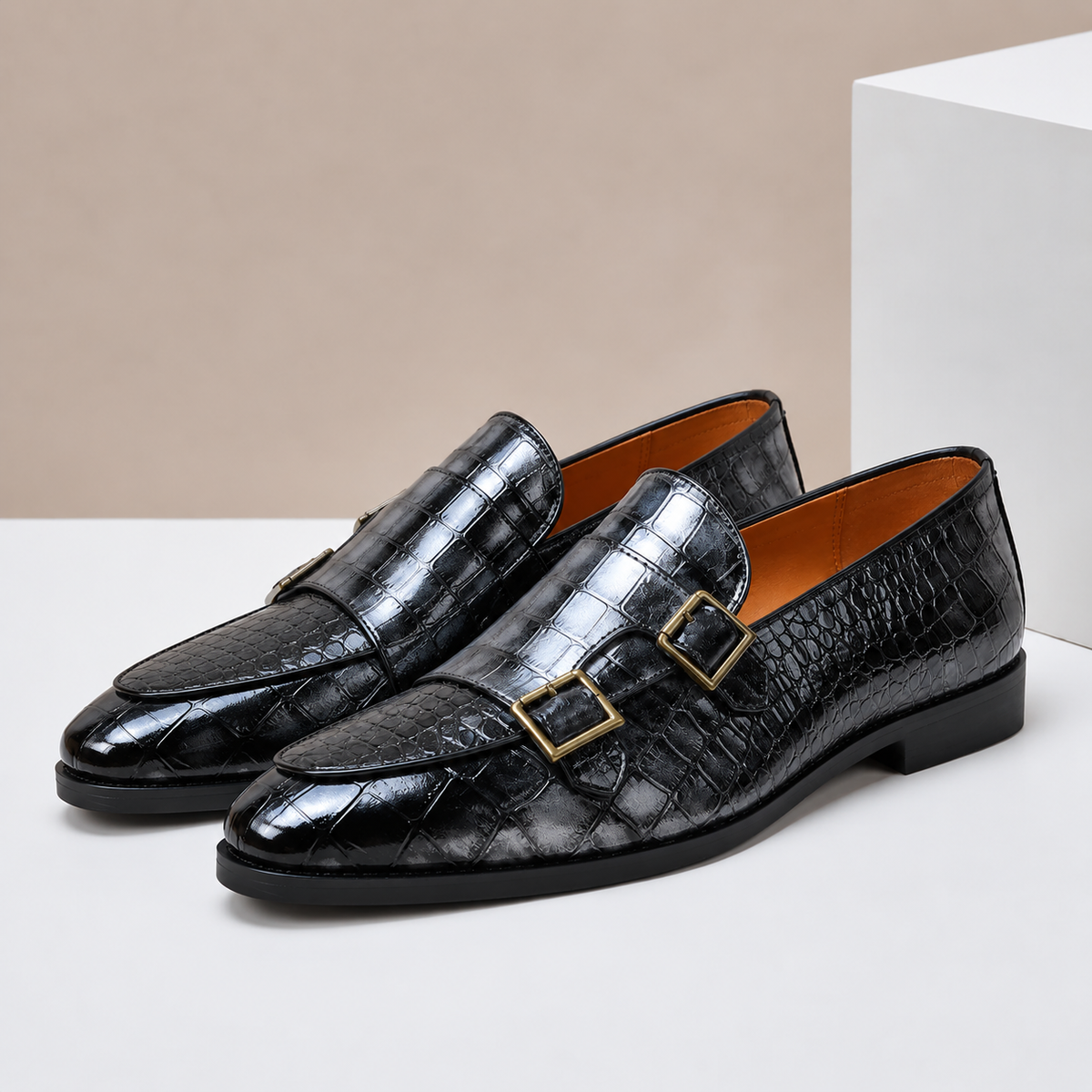 Adelmann | Doppelmonk-Loafer
