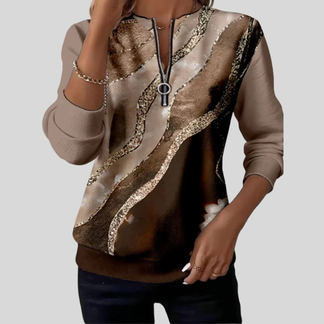 Nirvelle | Vintage-Sweatshirt mit Print