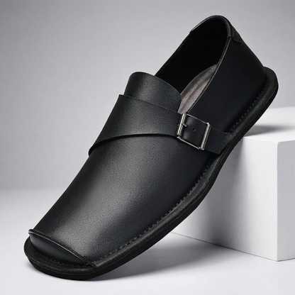 Adelmann | Loafer mit Kreuzriemen