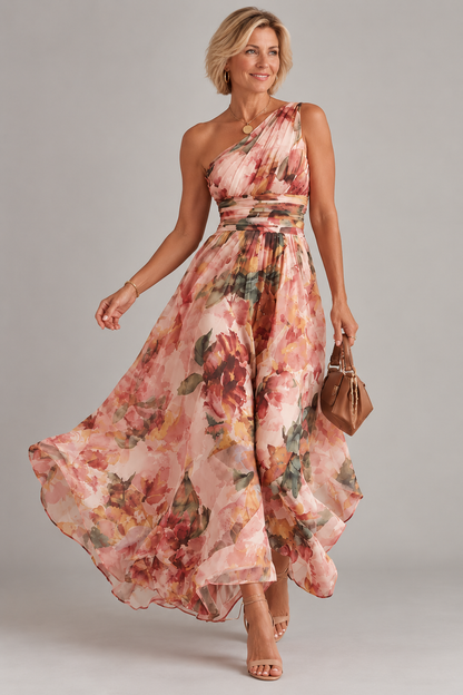 Celest Elegantes Blumenkleid