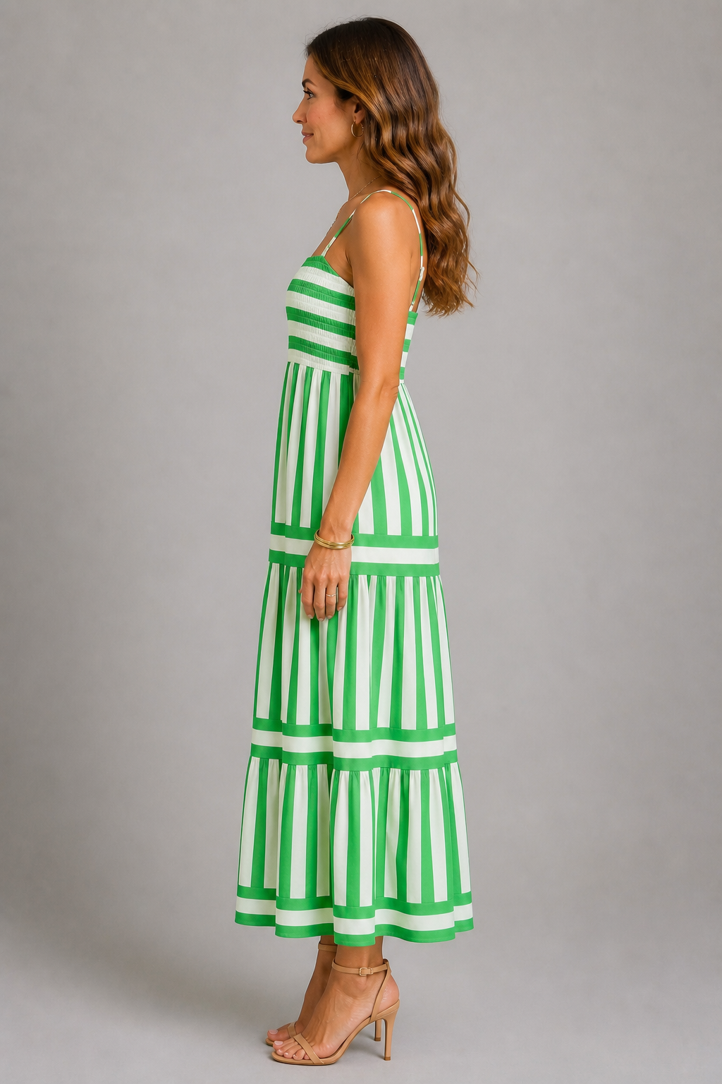 Elegantes Mint-Melody-Kleid