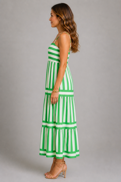 Elegantes Mint-Melody-Kleid