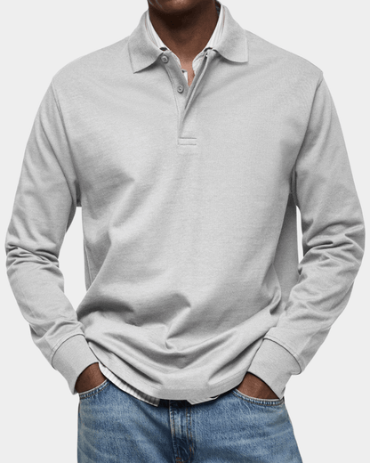 Bequemes Herbst-Poloshirt