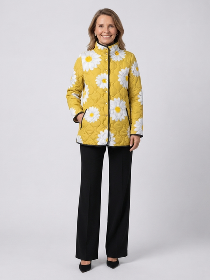 Élise | Blumen-Steppjacke