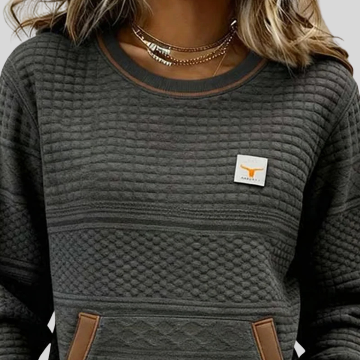 Noelle | Colorblock-Sweatshirt