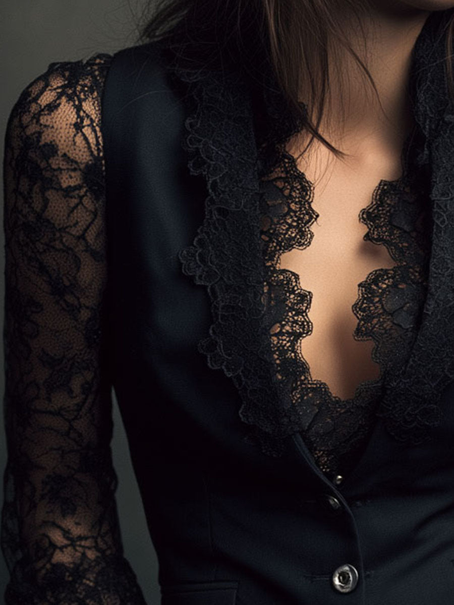 Noém | Eleganter schwarzer Blazer