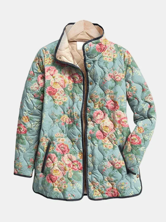 Mathilde | Rosen-Steppjacke