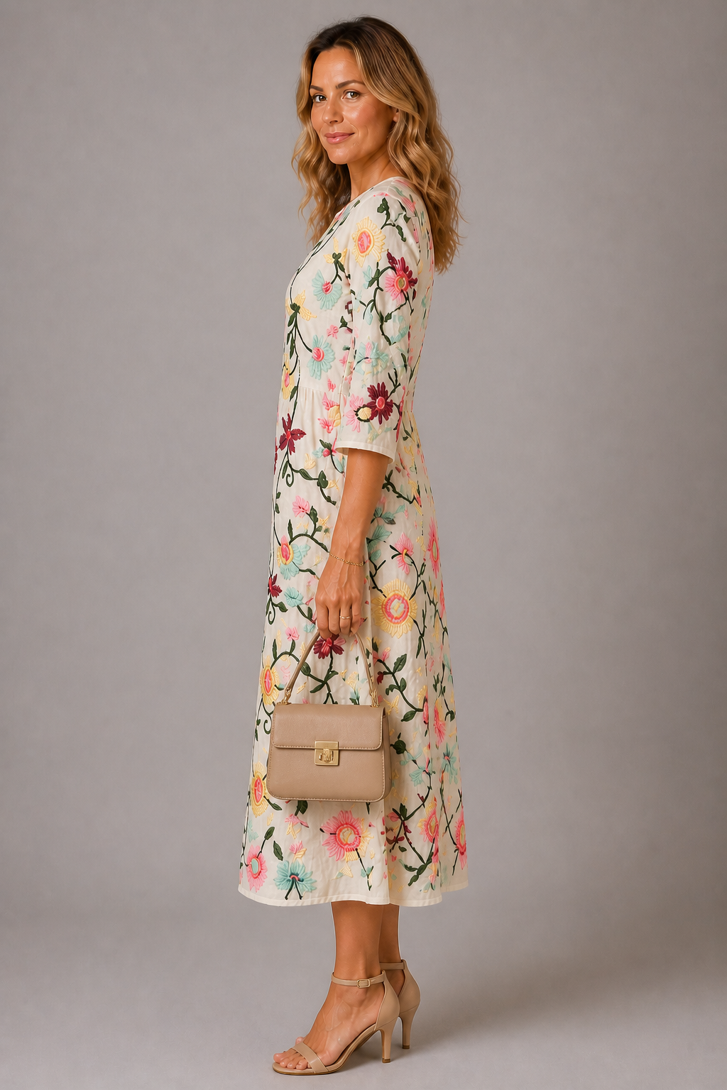 Elegantes Flora-Bliss-Kleid