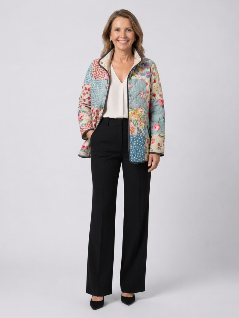 Chloé | Patchwork-Steppjacke