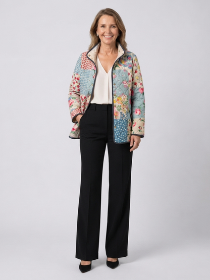 Chloé | Patchwork-Steppjacke