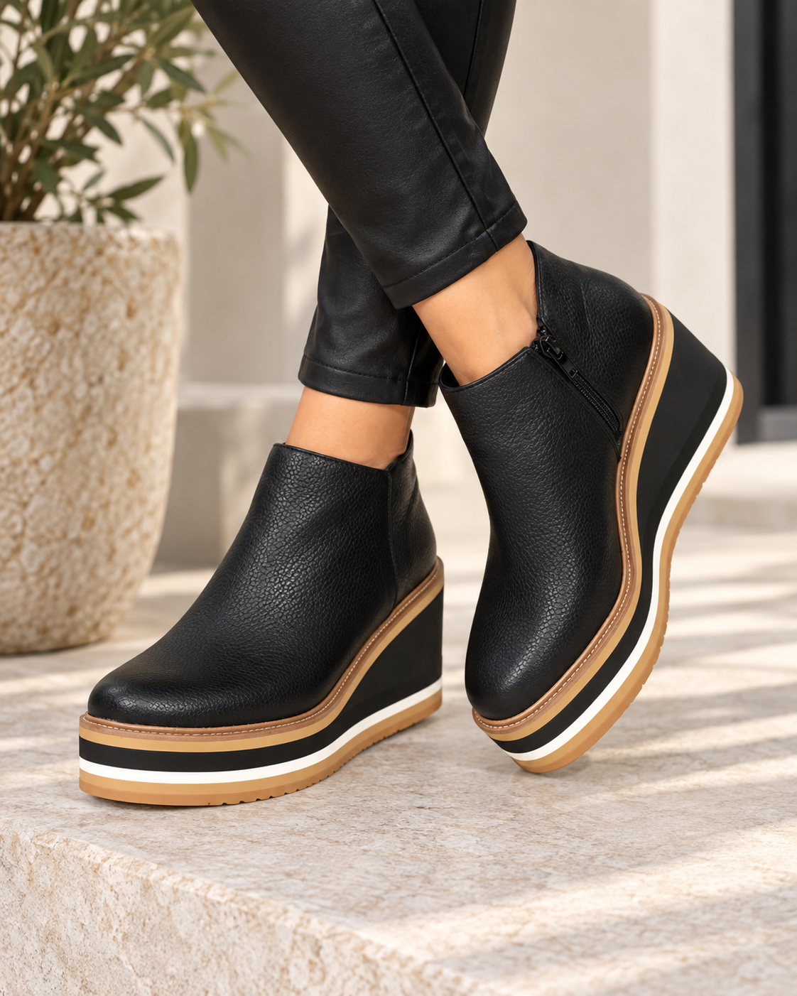 Livy | Bequeme orthopädische Stiefeletten für jeden Tag