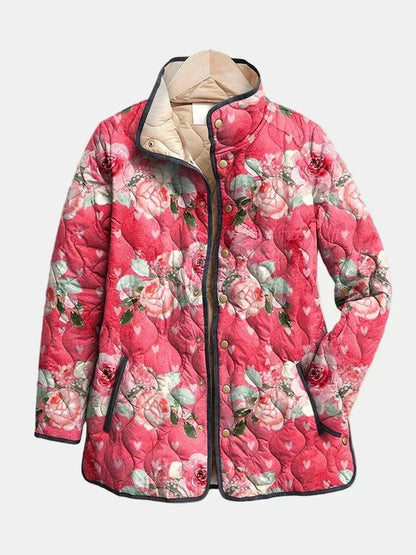 Christine | Rosen-Steppjacke