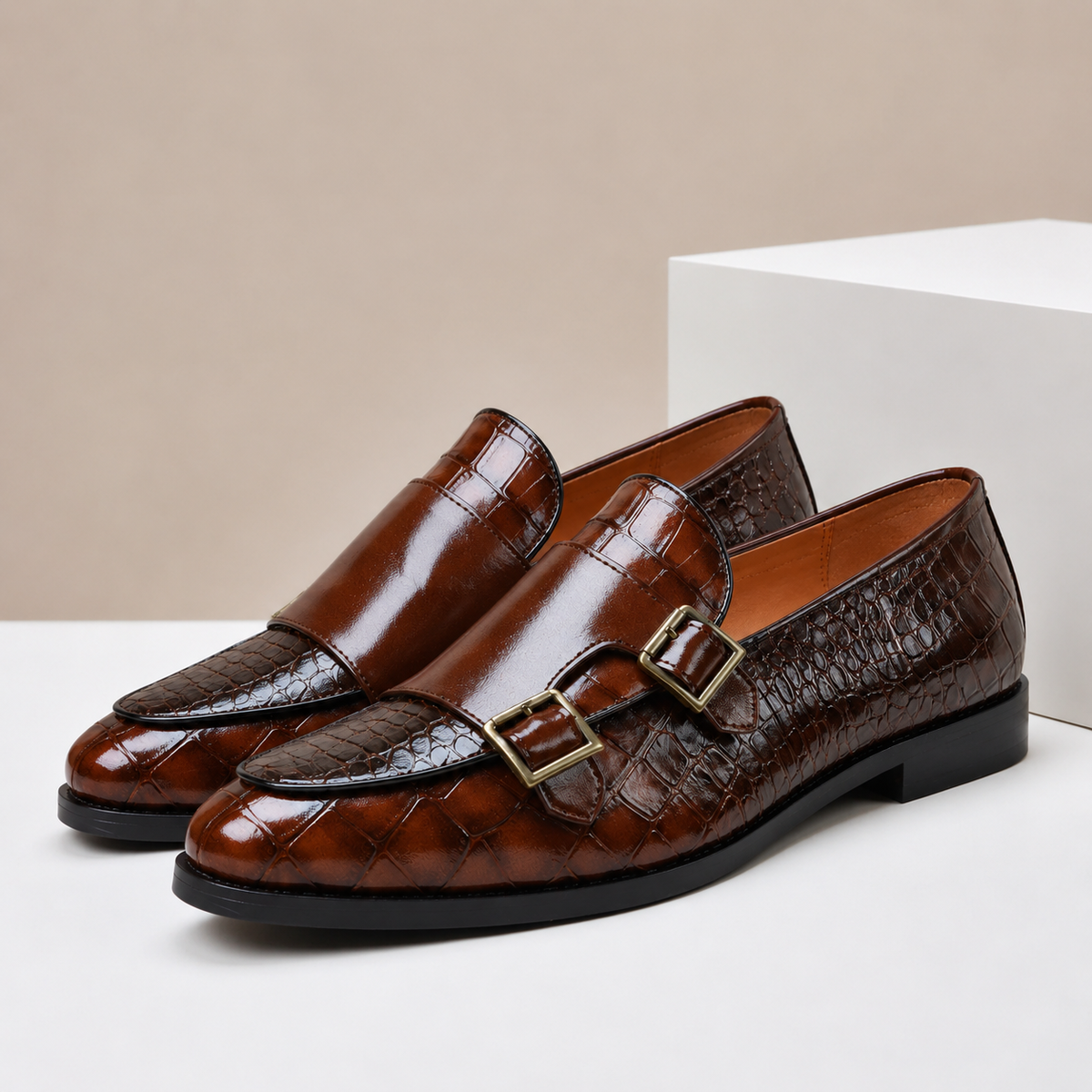 Adelmann | Doppelmonk-Loafer