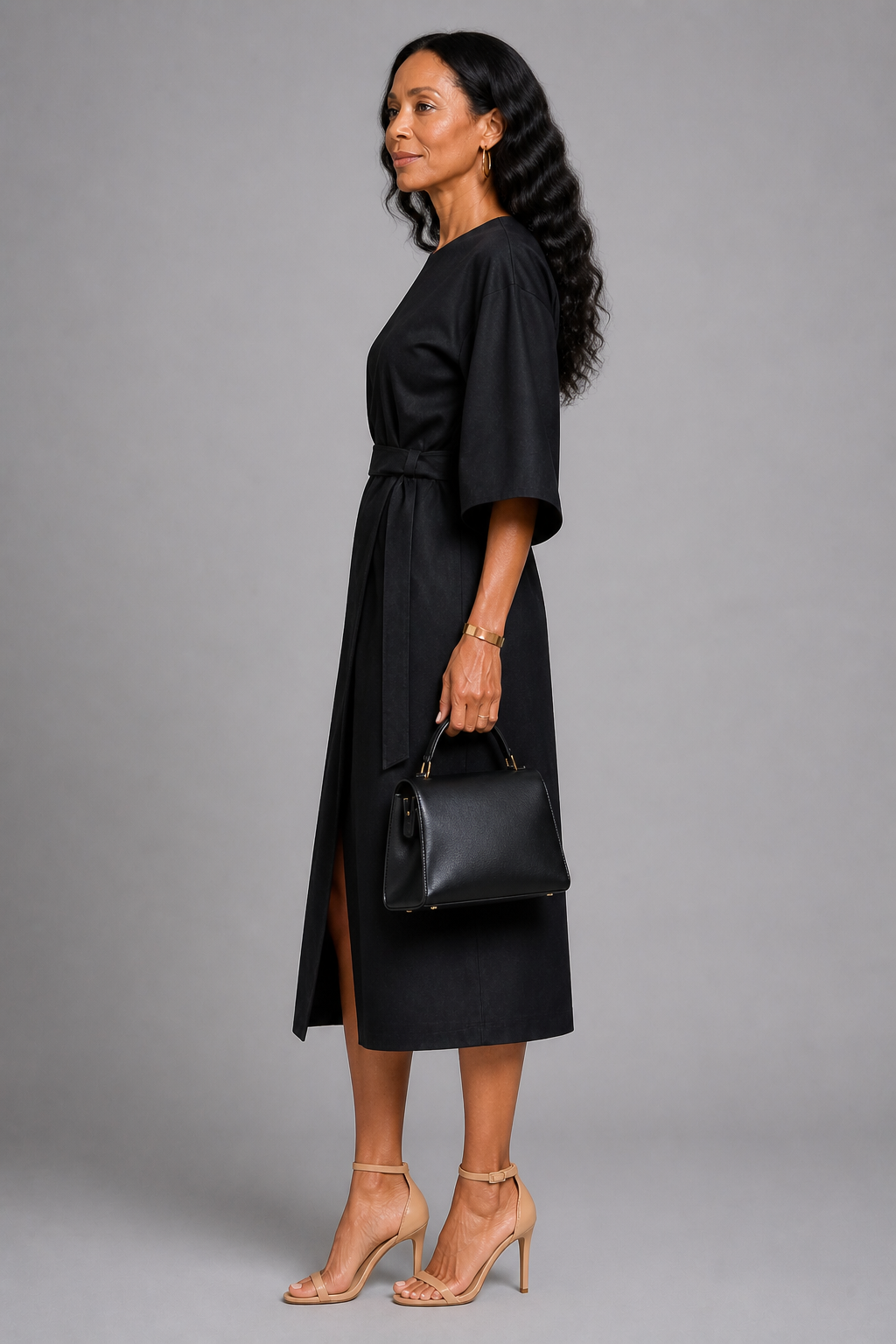 Elegantes Noir Essence Kleid