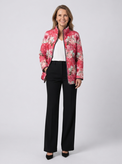 Christine | Rosen-Steppjacke