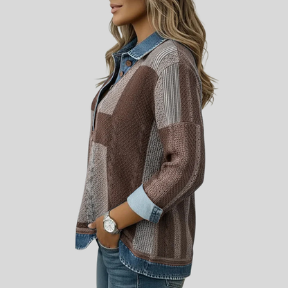 Meridell | Colorblock-Pullover
