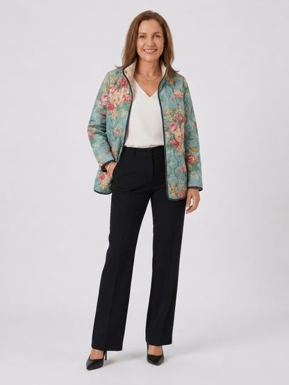 Mathilde | Rosen-Steppjacke