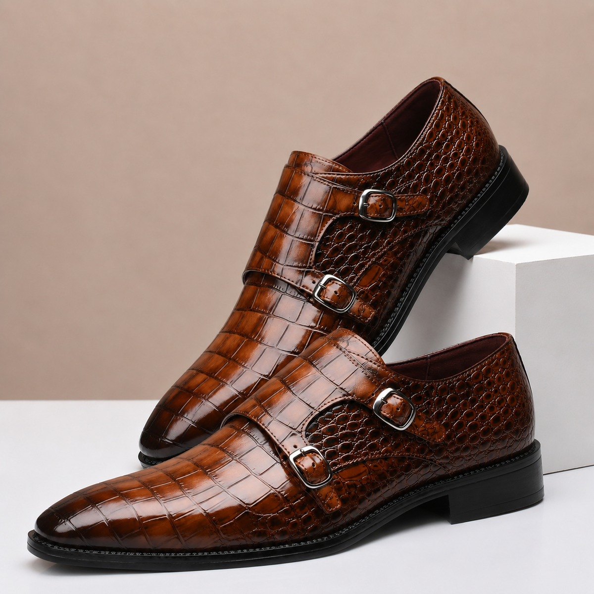 Adelmann | Doppelmonk-Schuhe