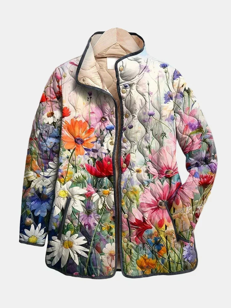 Manon | Wildblumen-Steppjacke