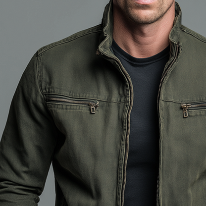 Stilvolle Herbstjacke