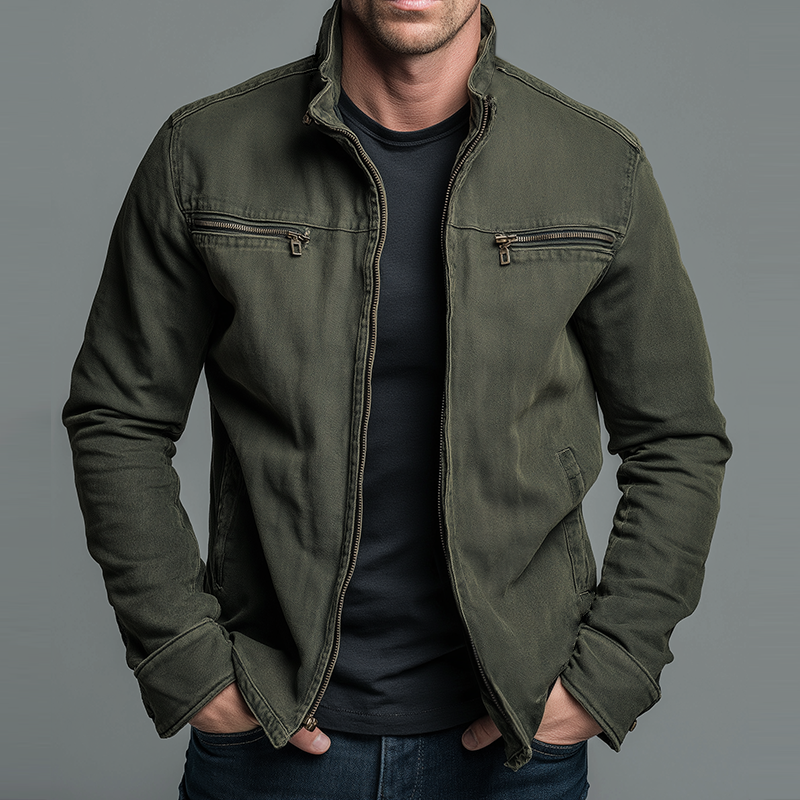 Stilvolle Herbstjacke