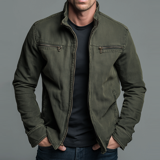 Stilvolle Herbstjacke