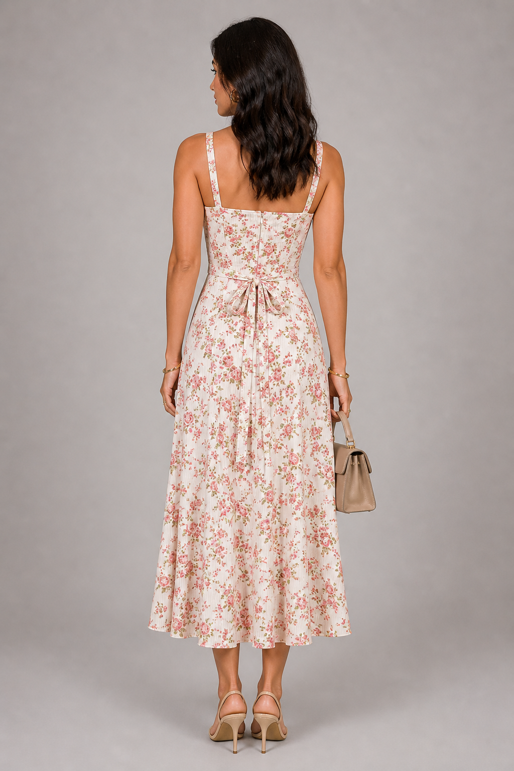 Rosé Meadow Elegantes Kleid