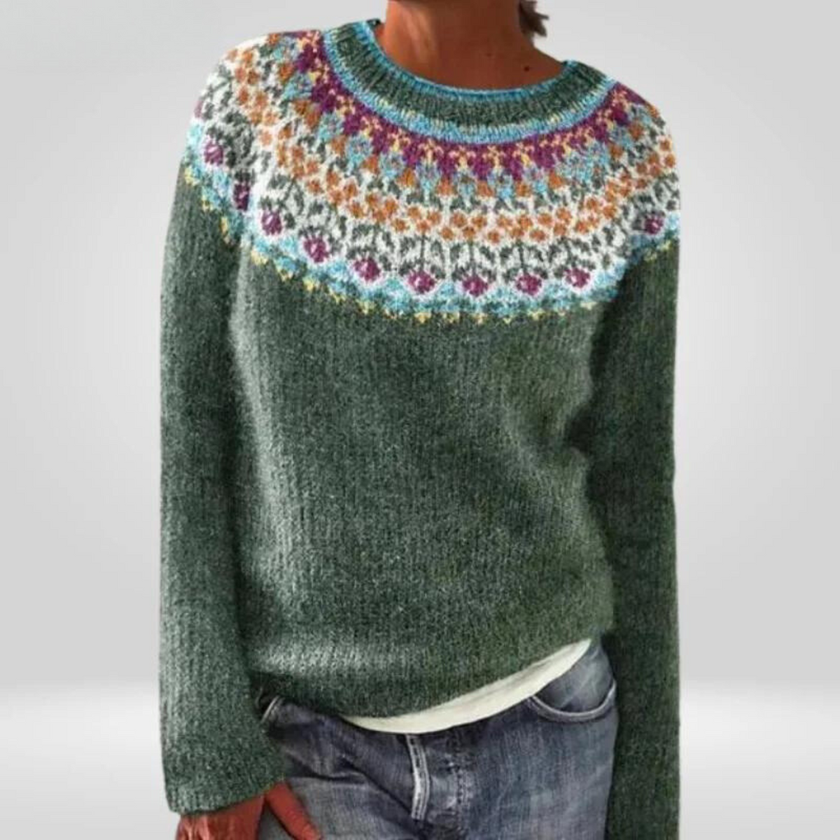 Sabine | Eleganter Strickpullover