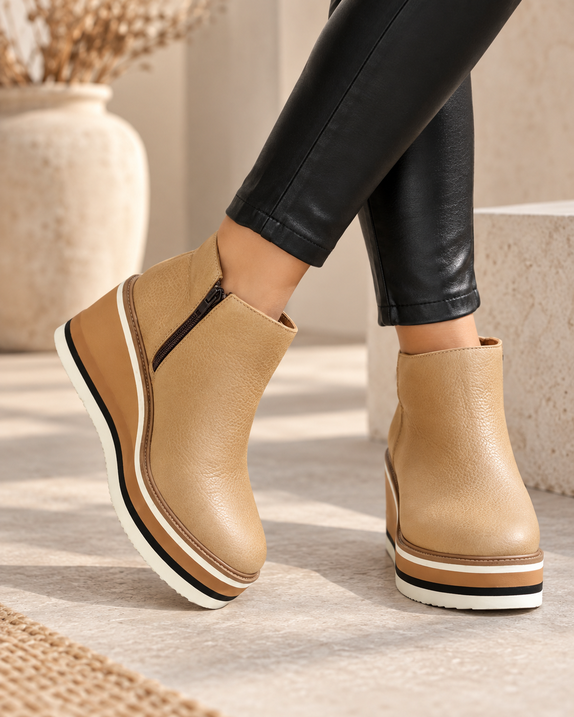 Livy | Bequeme orthopädische Stiefeletten für jeden Tag