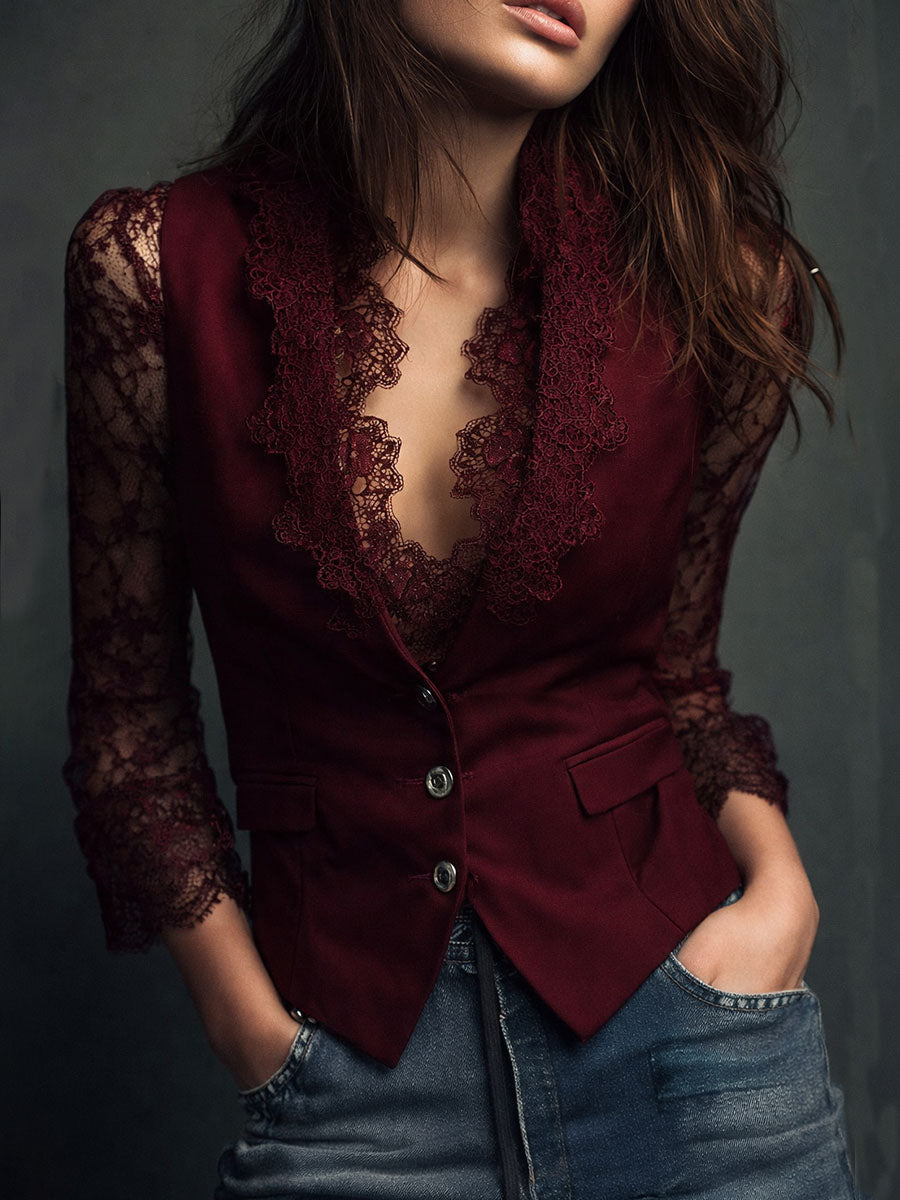 Noém | Eleganter schwarzer Blazer