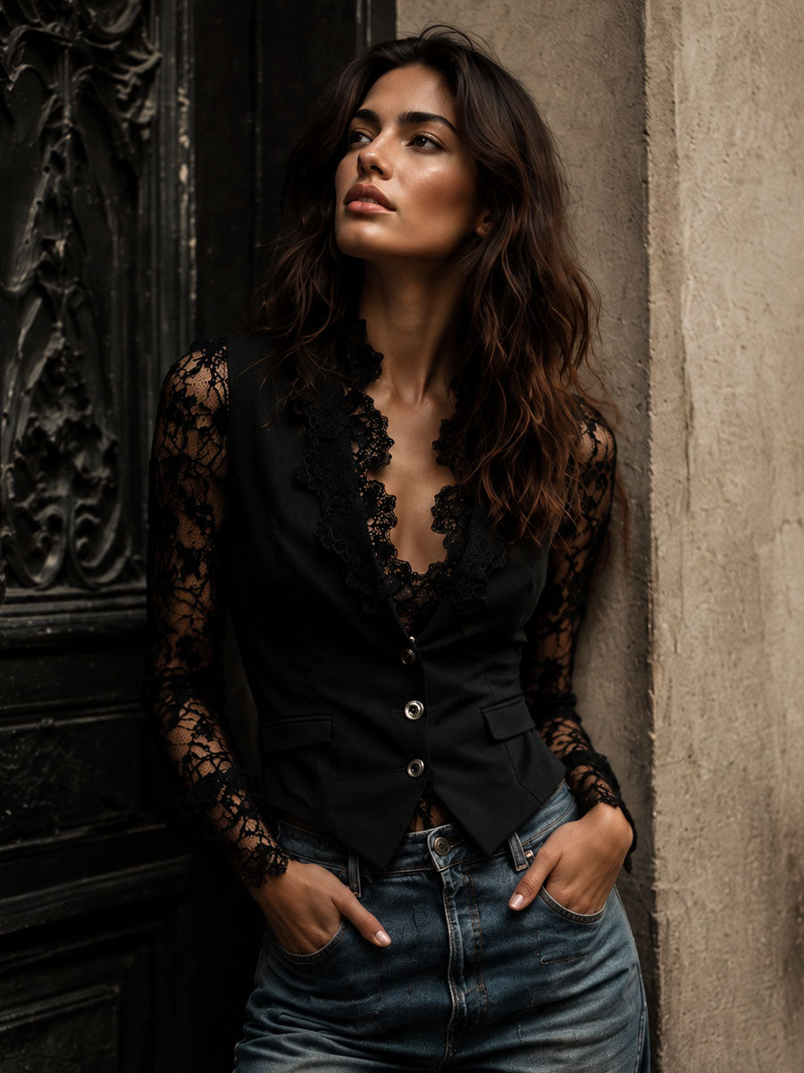Noém | Eleganter schwarzer Blazer