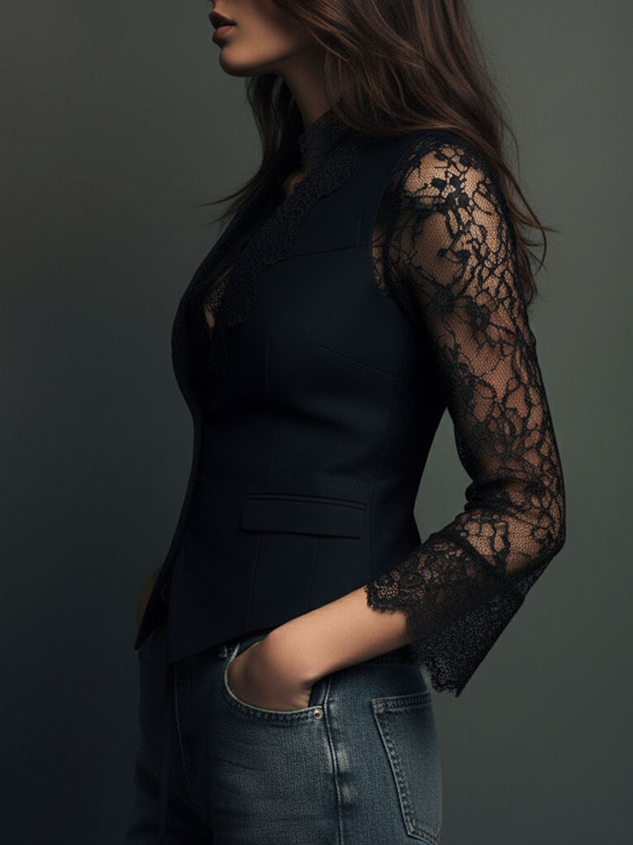 Noém | Eleganter schwarzer Blazer