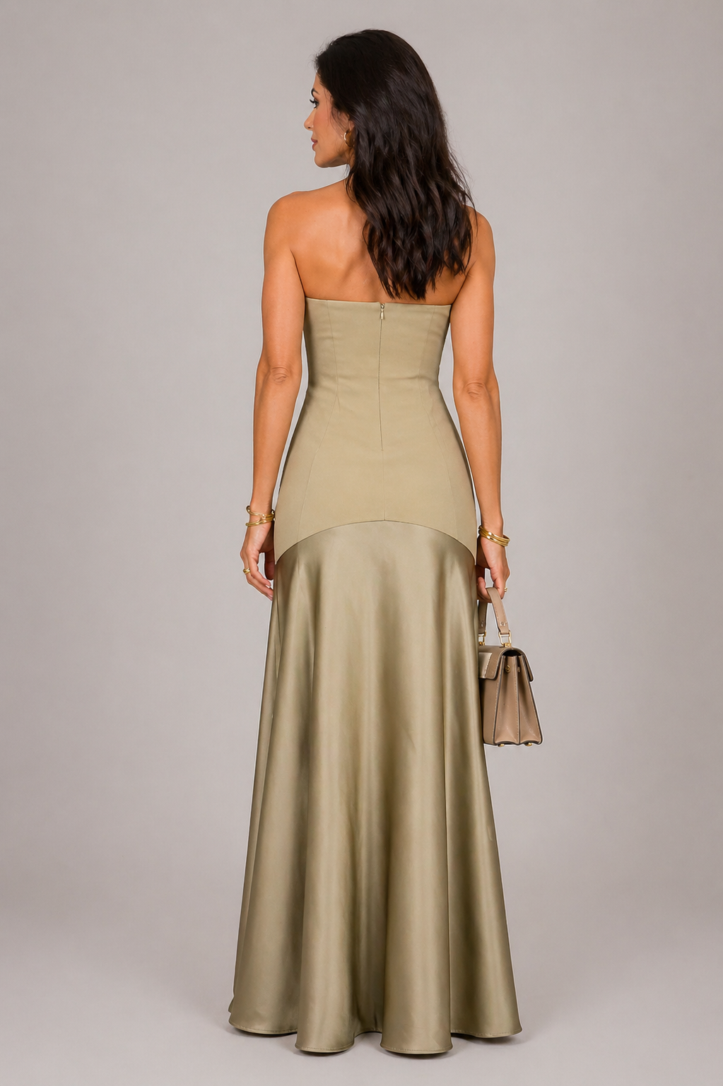 Sahara Glow Elegantes Kleid