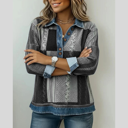 Meridell | Colorblock-Pullover